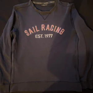 Sail racing sweatshirt - Navy blue sail racing zipup