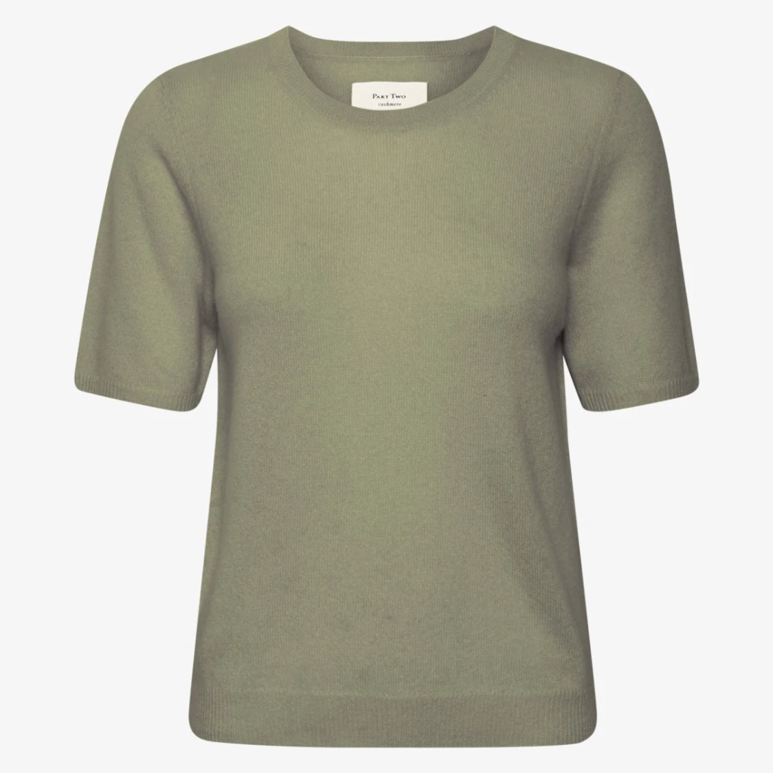 Part two grön stickad topp