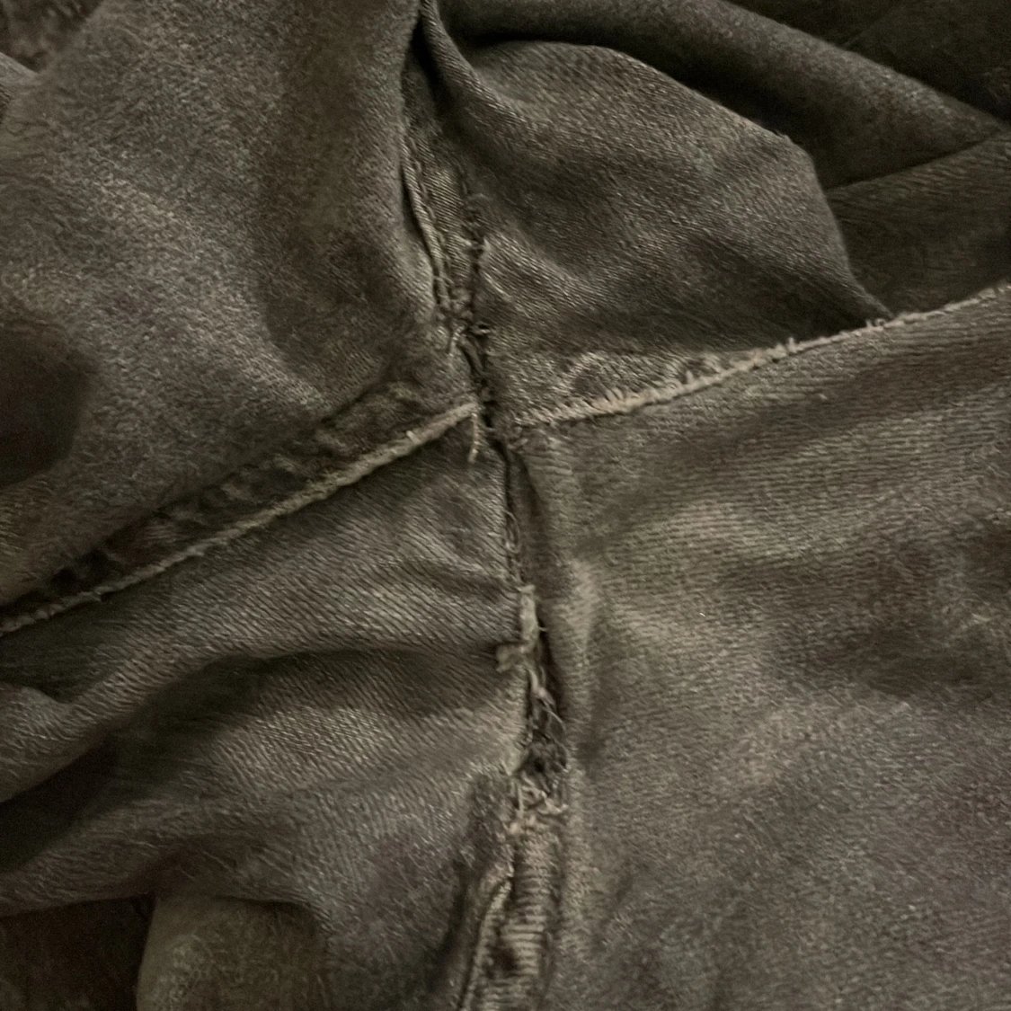 Gråa flare jeans🩶 - 93