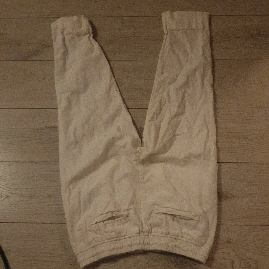 Vita linnebyxor  - 91