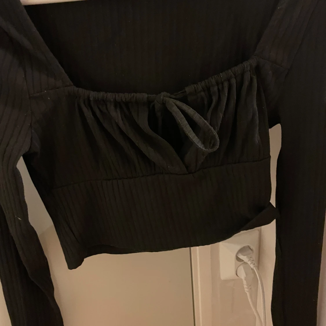 svart långärmad mag tröja - 92