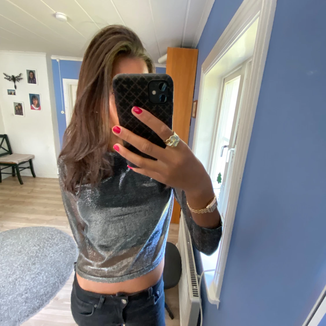 Glittrig festtopp  - 3