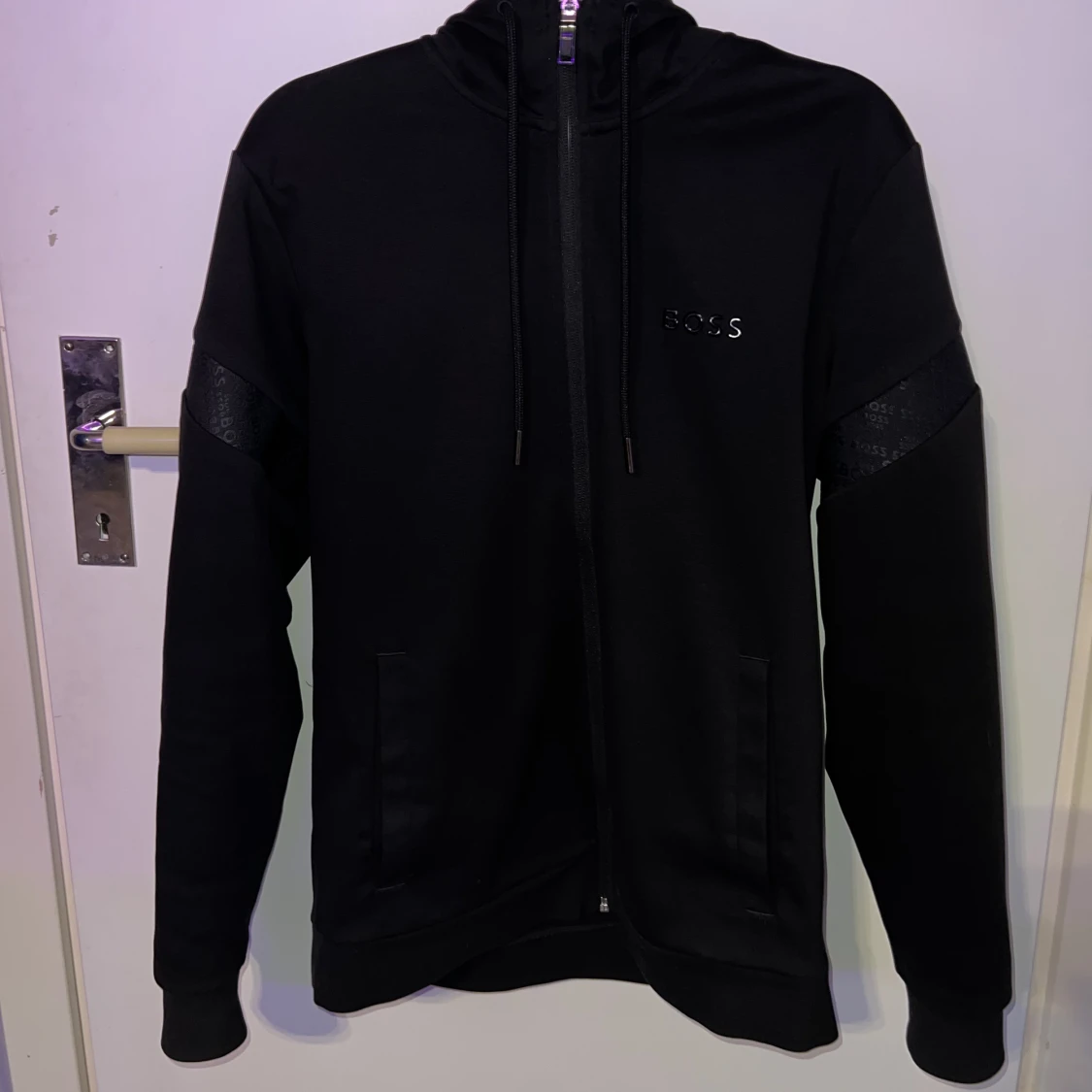 Svart Hugo Boss Hoodies