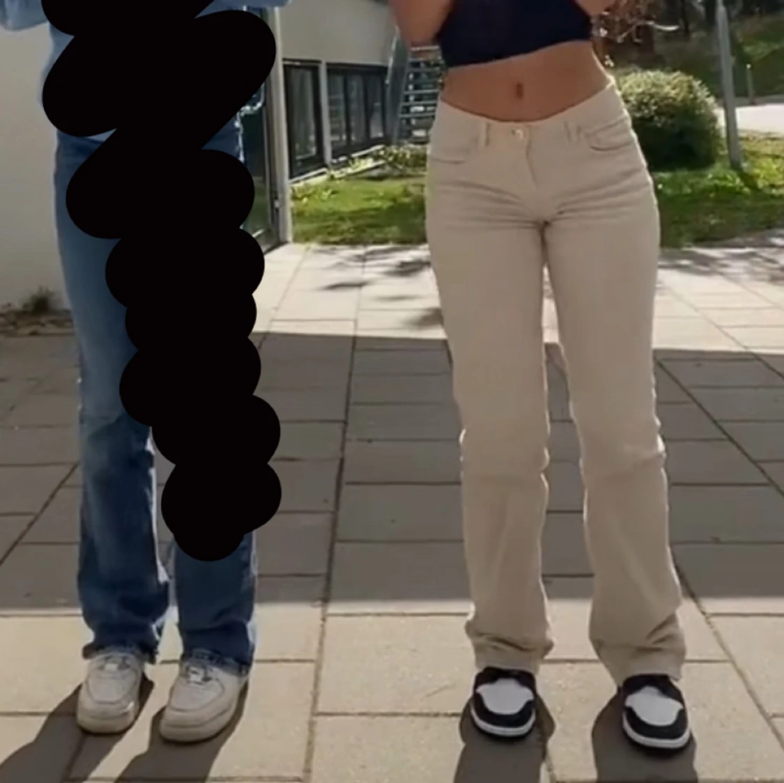 Lågmidjade byxer - 90