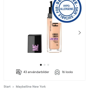 Fit me foundation - En ny Fit Me foundation, endast testad en gång. Nypris 169kr 