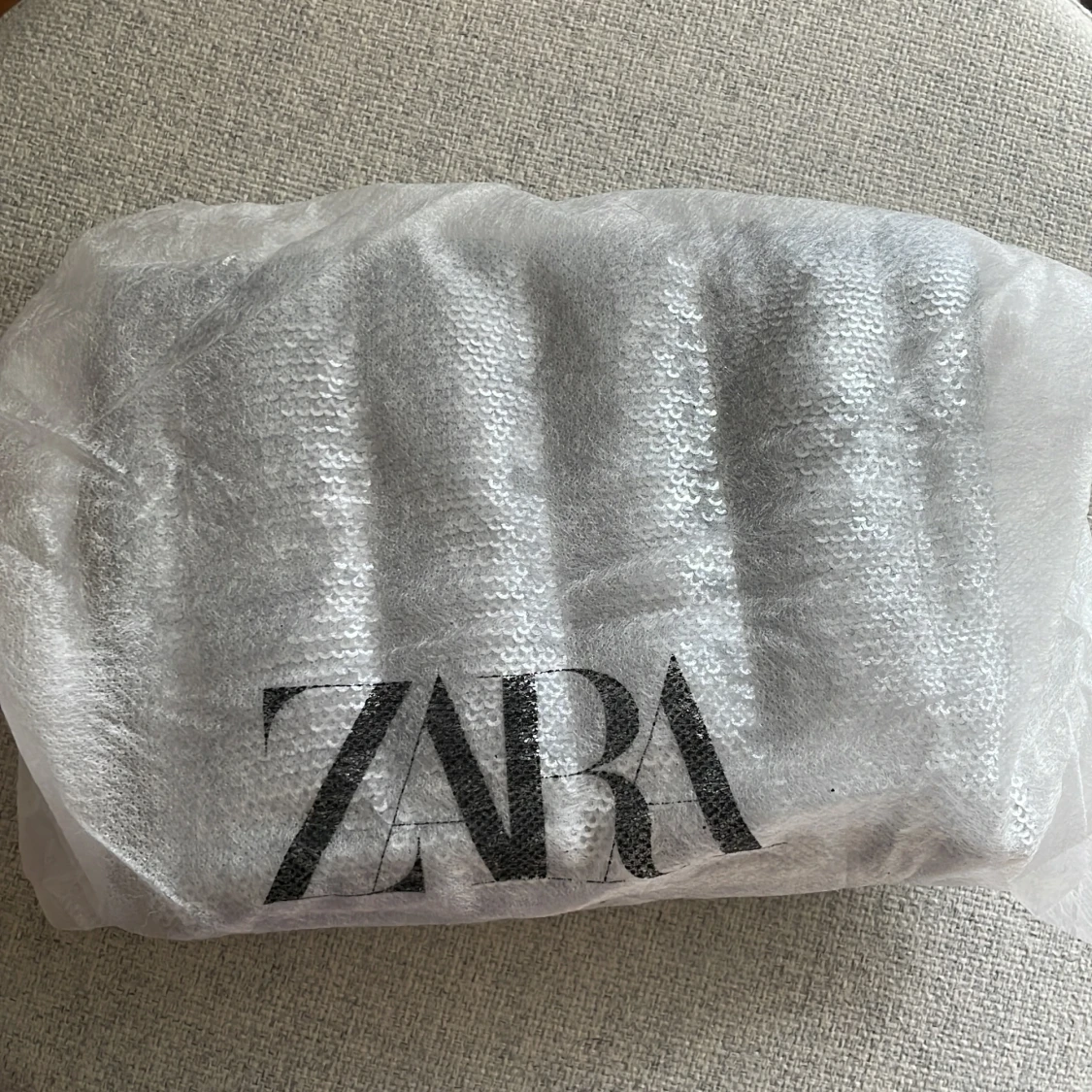 Silver sequins zara bag - 27