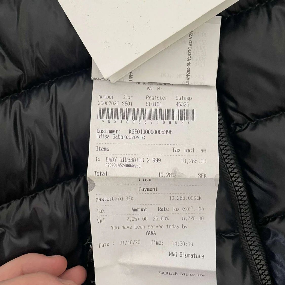 Monclet Bady Jacket - 93