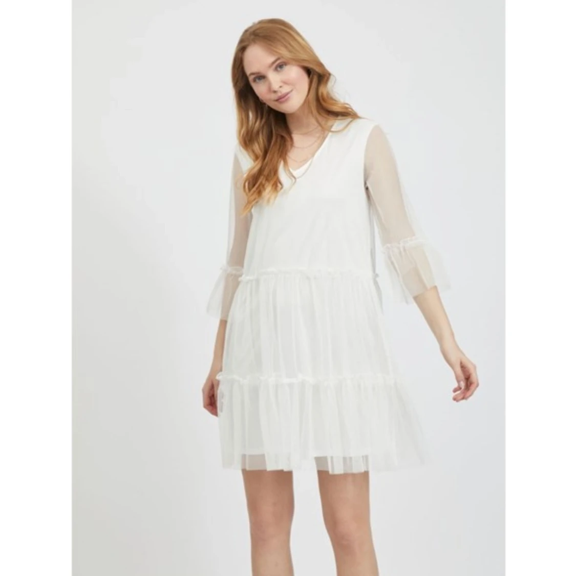 VILA VIVERENDA V-NECK DRESS