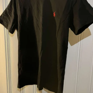 Säljer en Ralph lauren t-Shirt. Helt oanvänd. Använder den inte för att den  är för liten. Köpte den när den va på rea så jag kunde inte lämna tillbaka den. Den har väldigt bra skick. - Bra skick