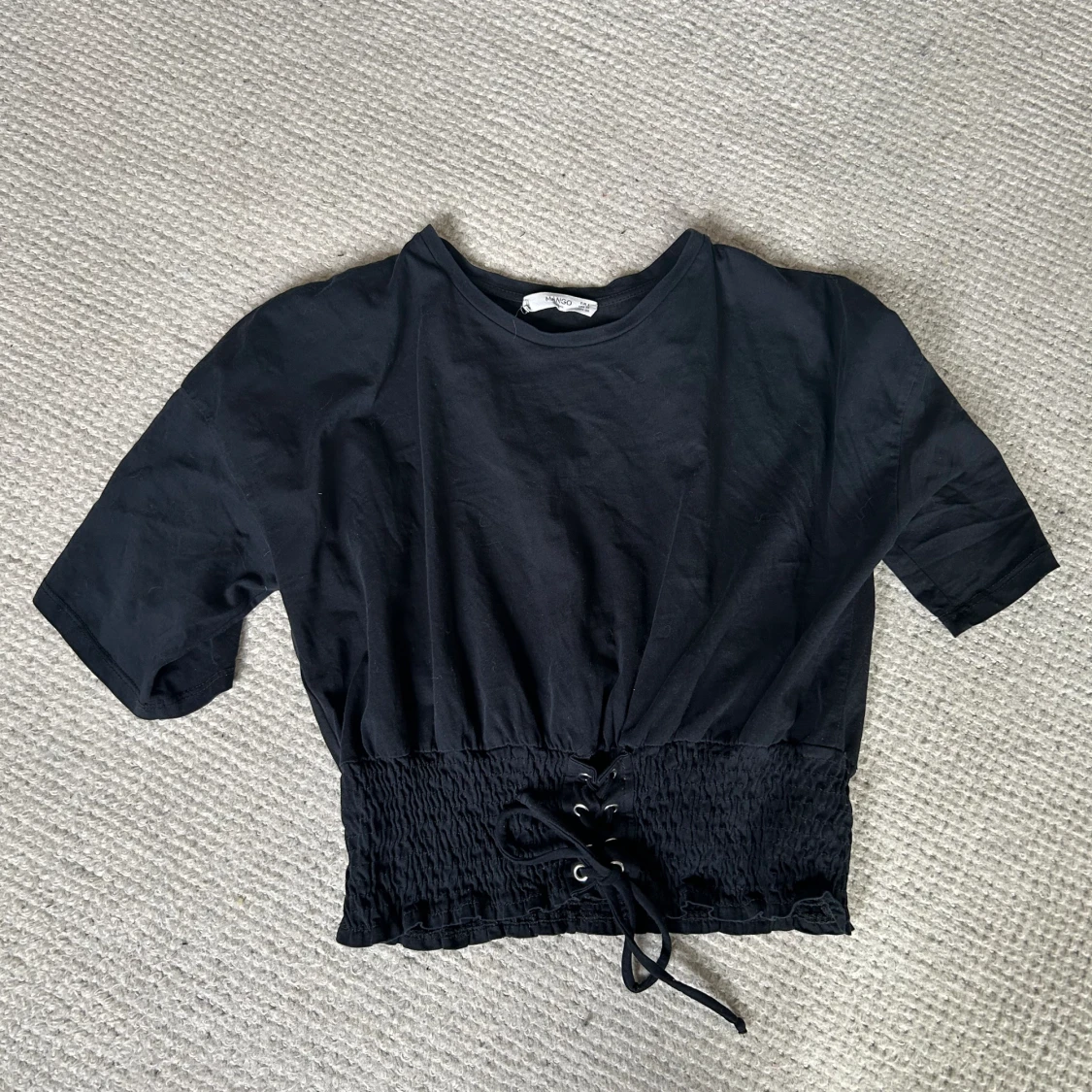 T-shirt med korsett - 91