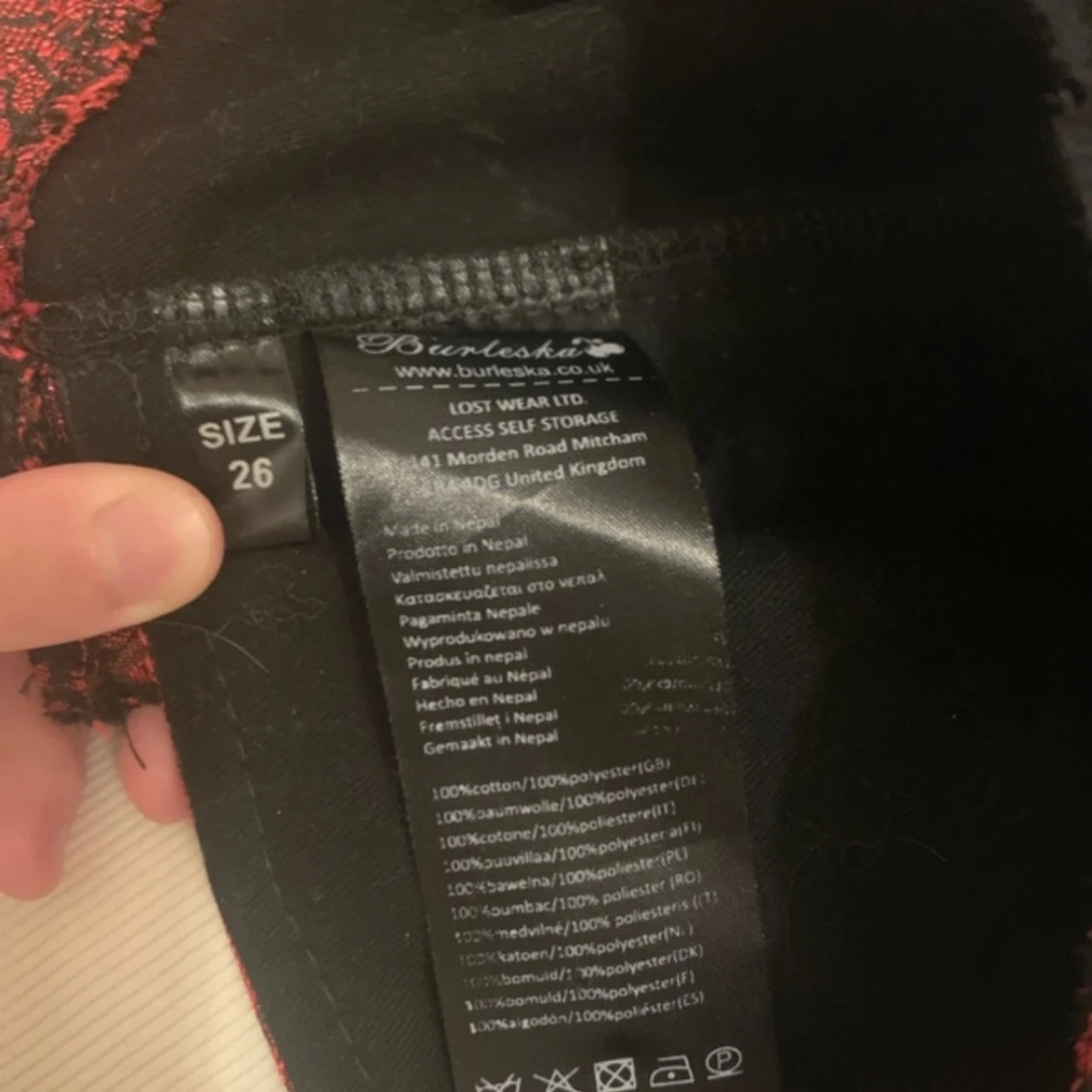 Corset klänning - 91