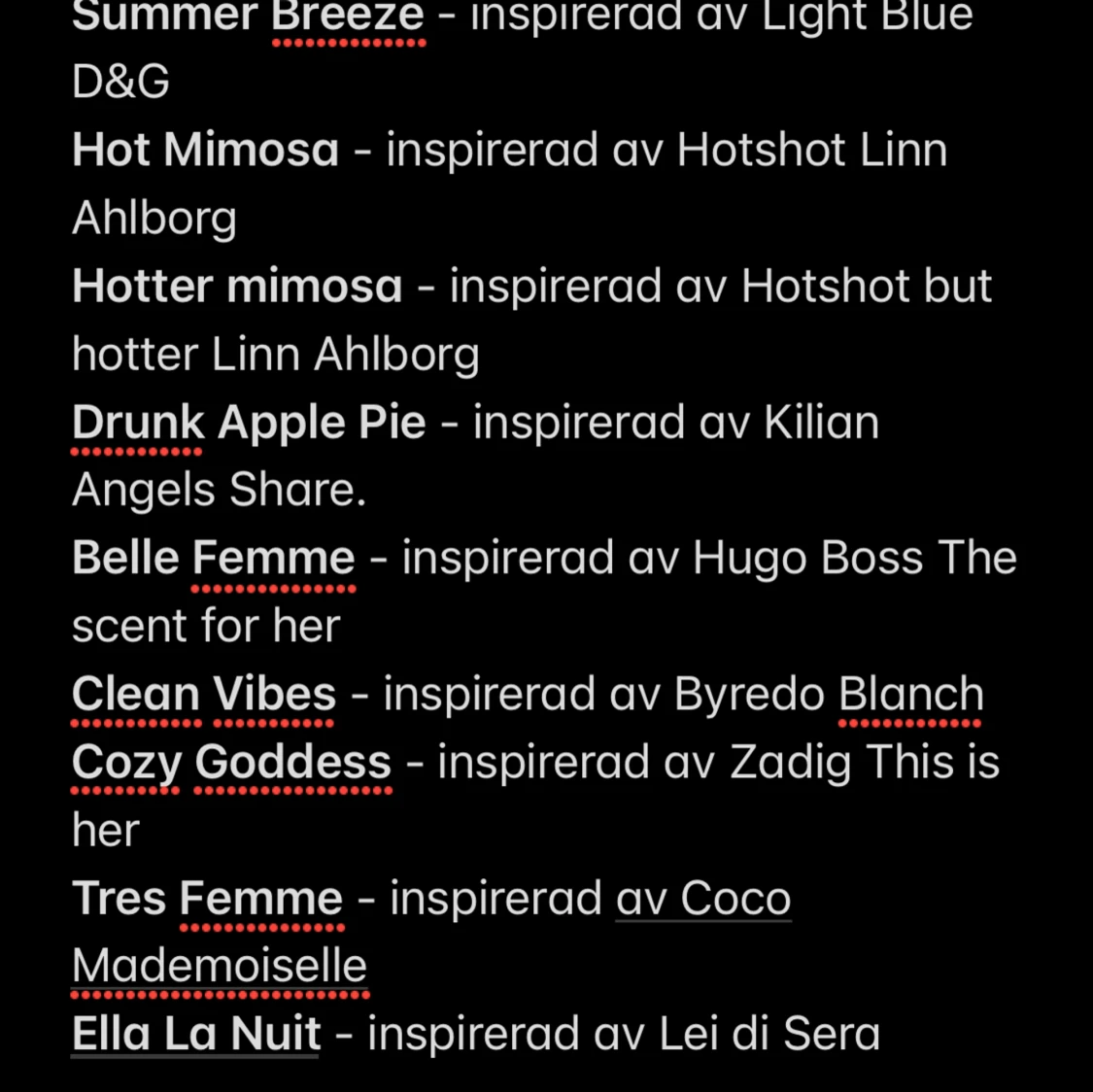 Essnce parfymtester  - 91