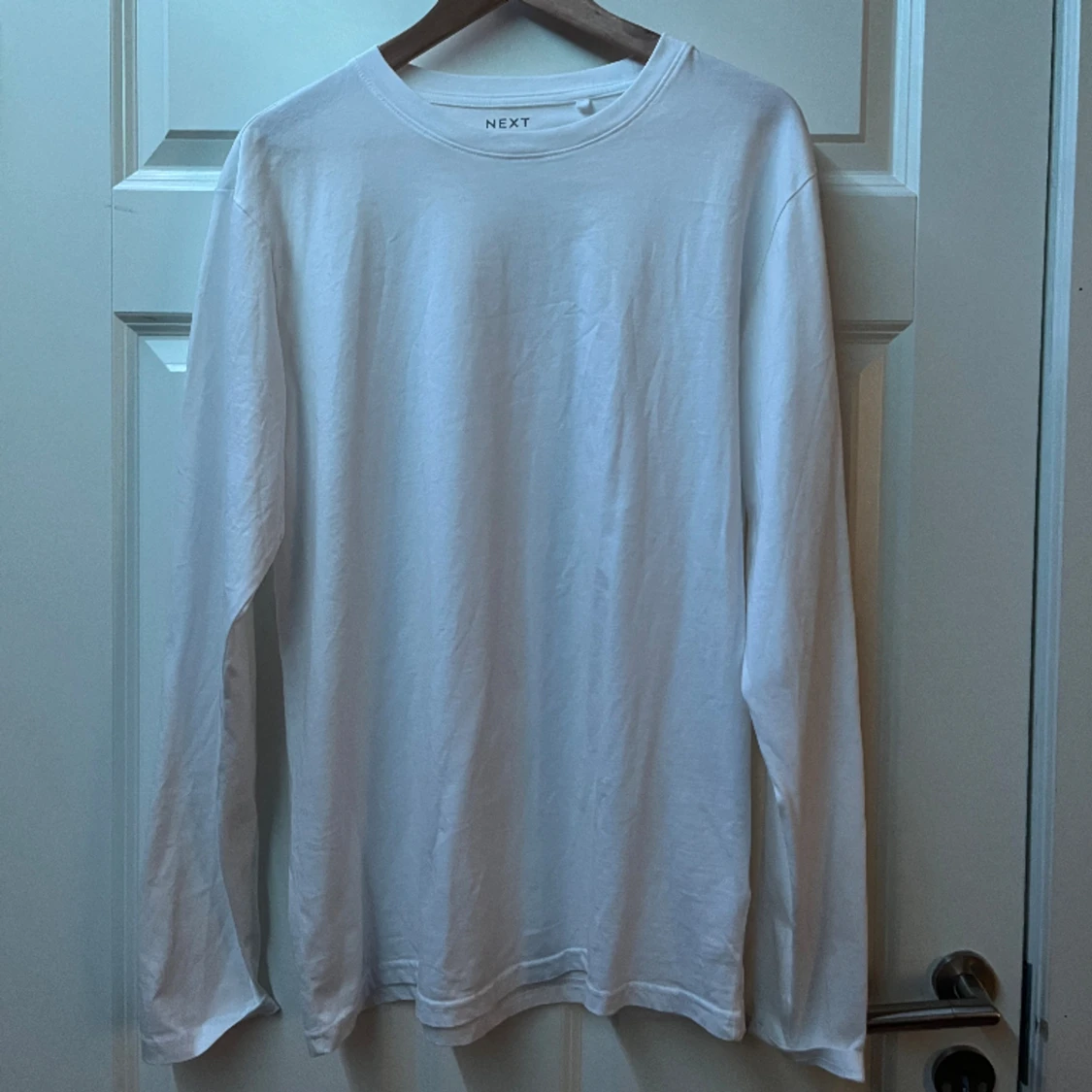 Vit Långärmad Tröja