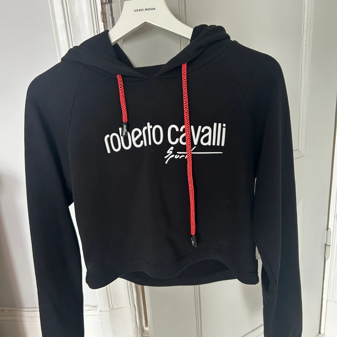 Robert cavalli hoodie storlek M