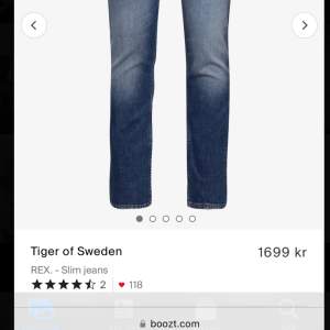 Äkta Tiger of Sweden jeans. Verkligen jättefina och helt oanvända + lappen på och allt. Hade köpt de igår men returrätt gällde ej 💗