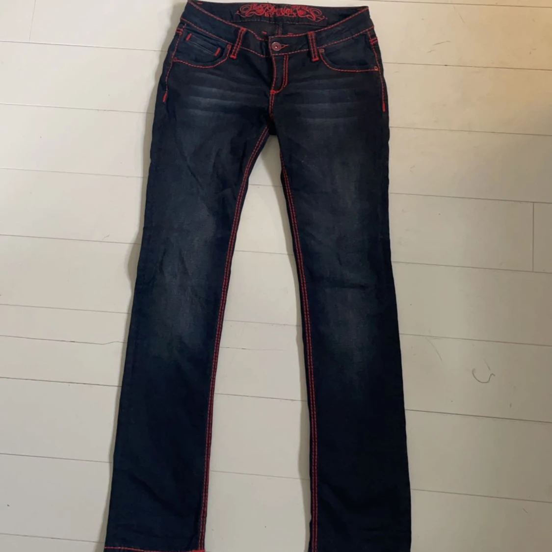 Lågmidjade jeans bootcut  - 91