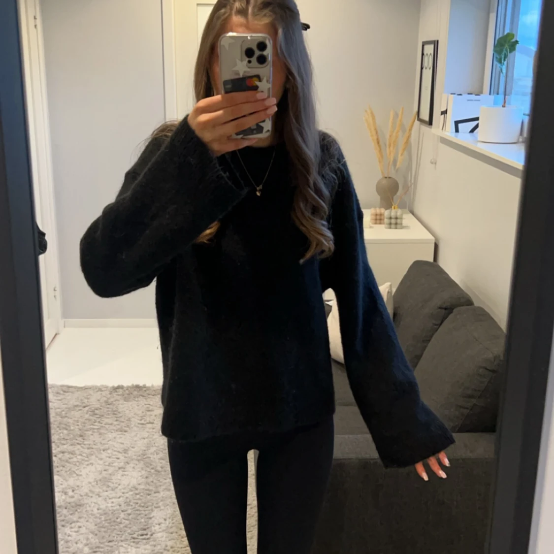 Stickad tröja  - 90