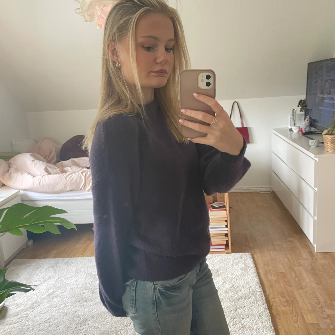 Stickad tröja  - 90