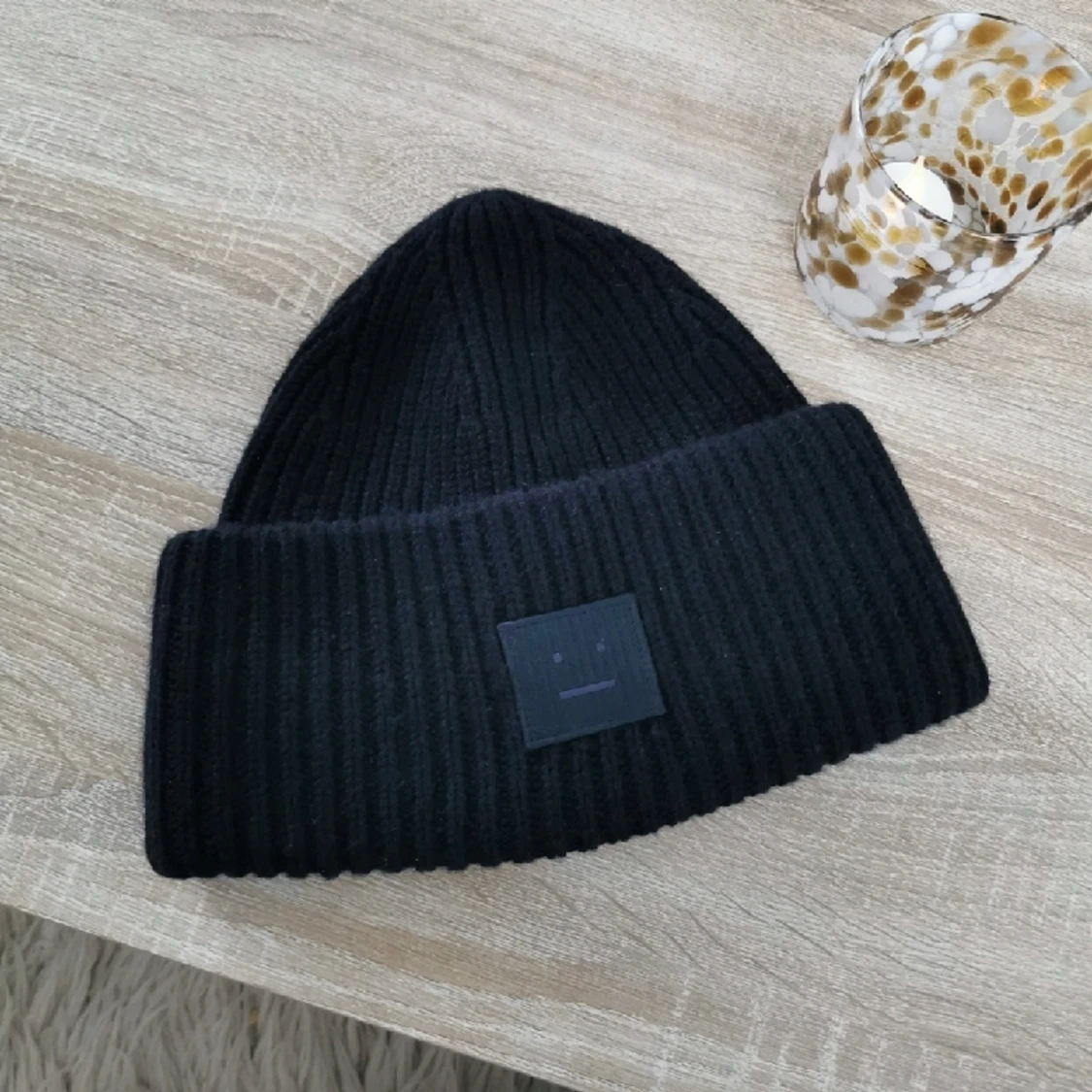 Acne studios pancy mössa svart