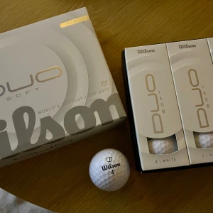 Wilson Duo Soft Golfbollar NYA 12-pack - Helt nya golfbollar vunna på tävling. 