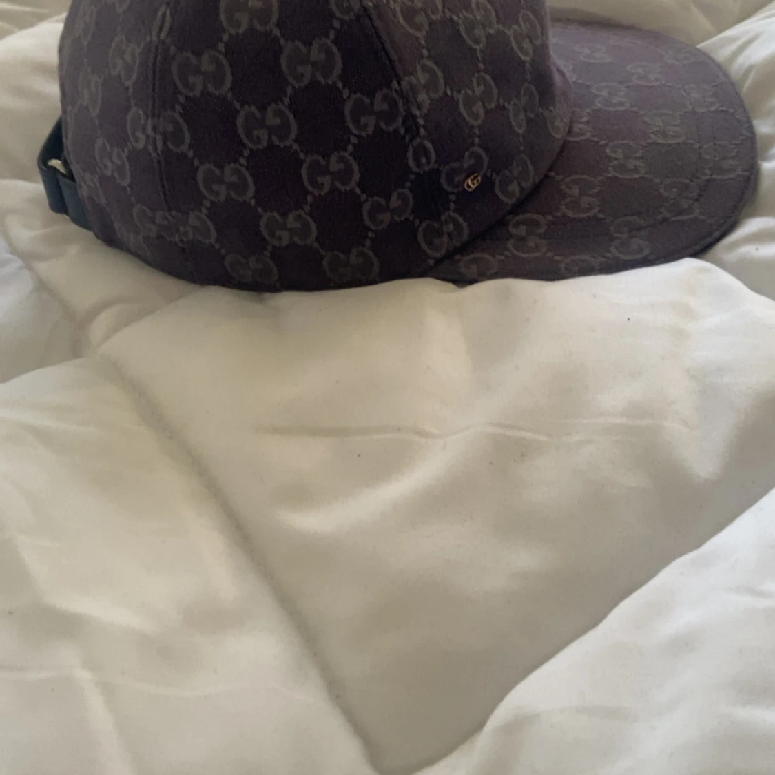 Gucci keps med GG-mönster marinblå - 2