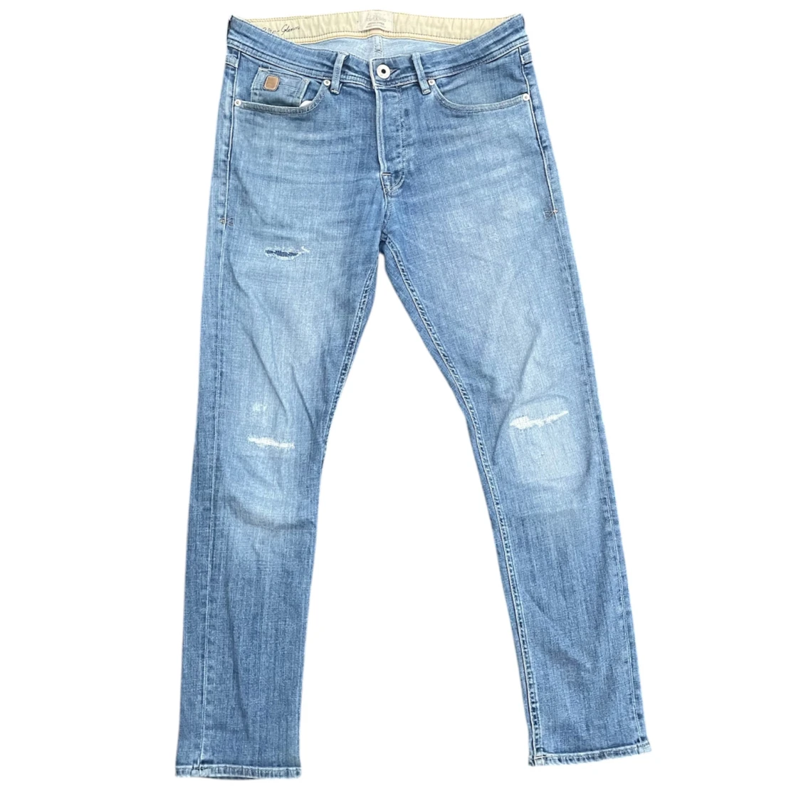 Ljusblåa Slim Glenn Jeans