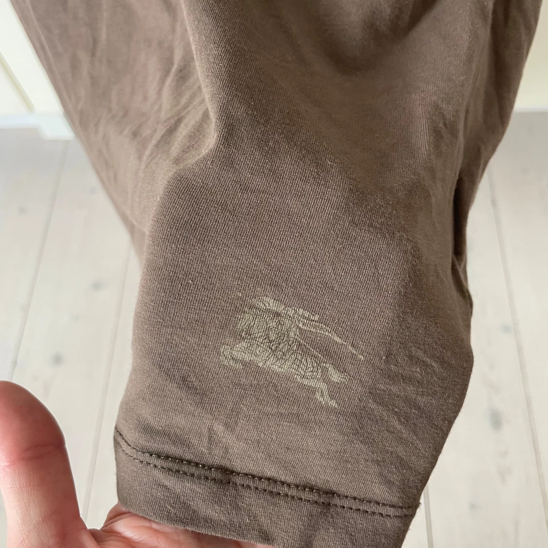 Brun långärmad topp från Burberry Brit - 1