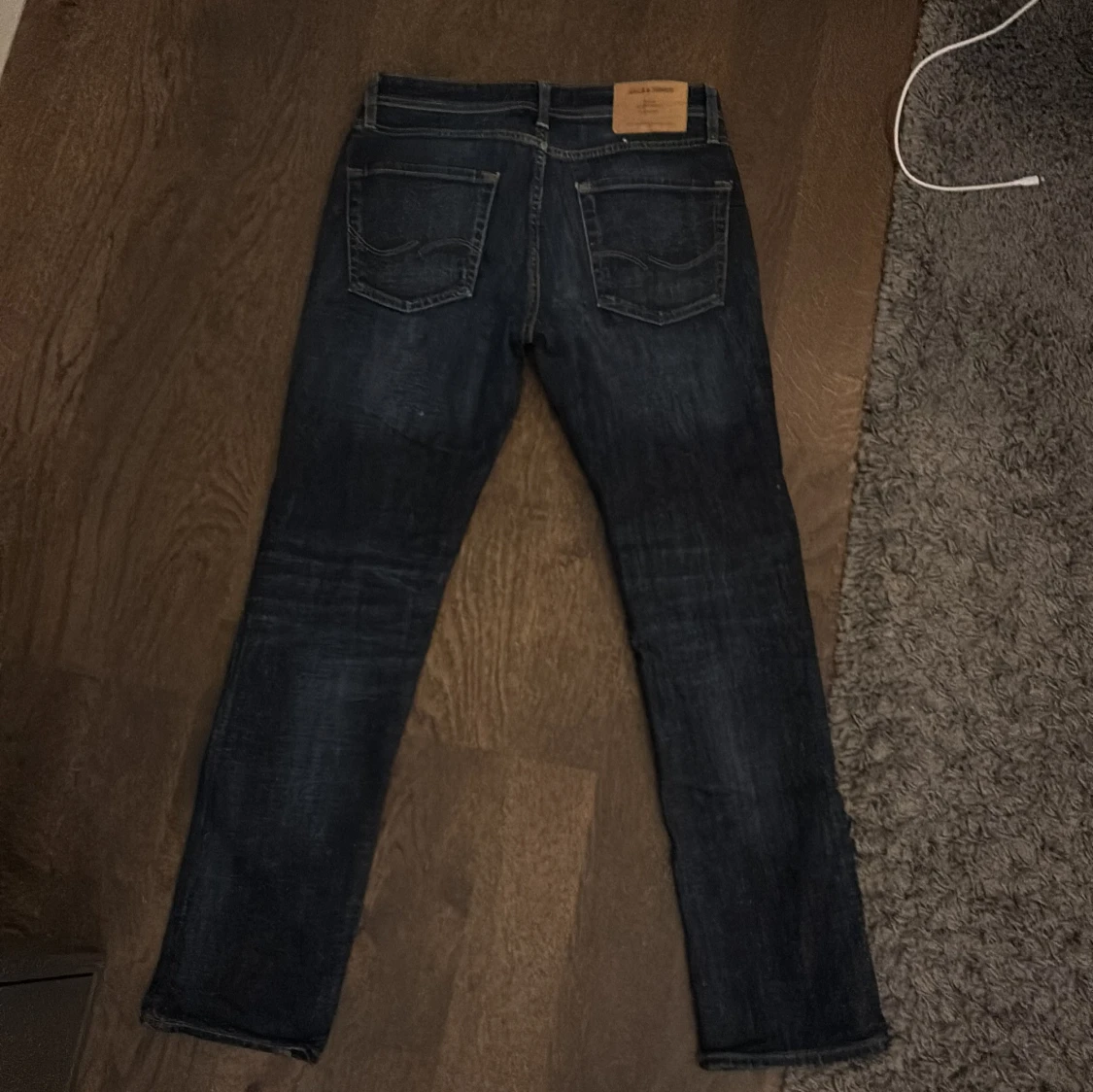 Mörkblå jeans Jack & Jones Clark - 1