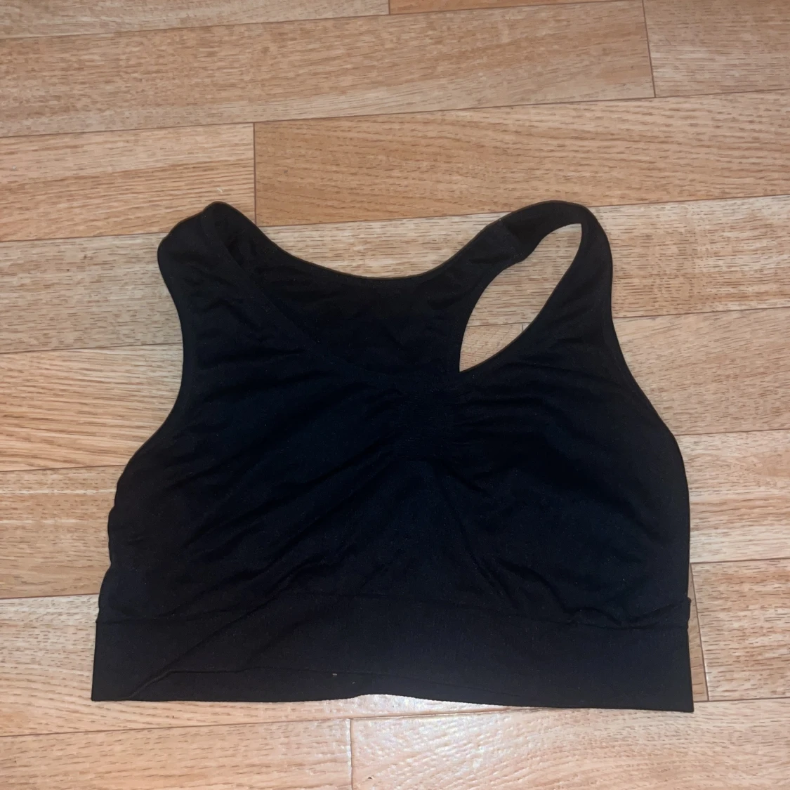 Svart sportig linnetopp från In Motion - 1