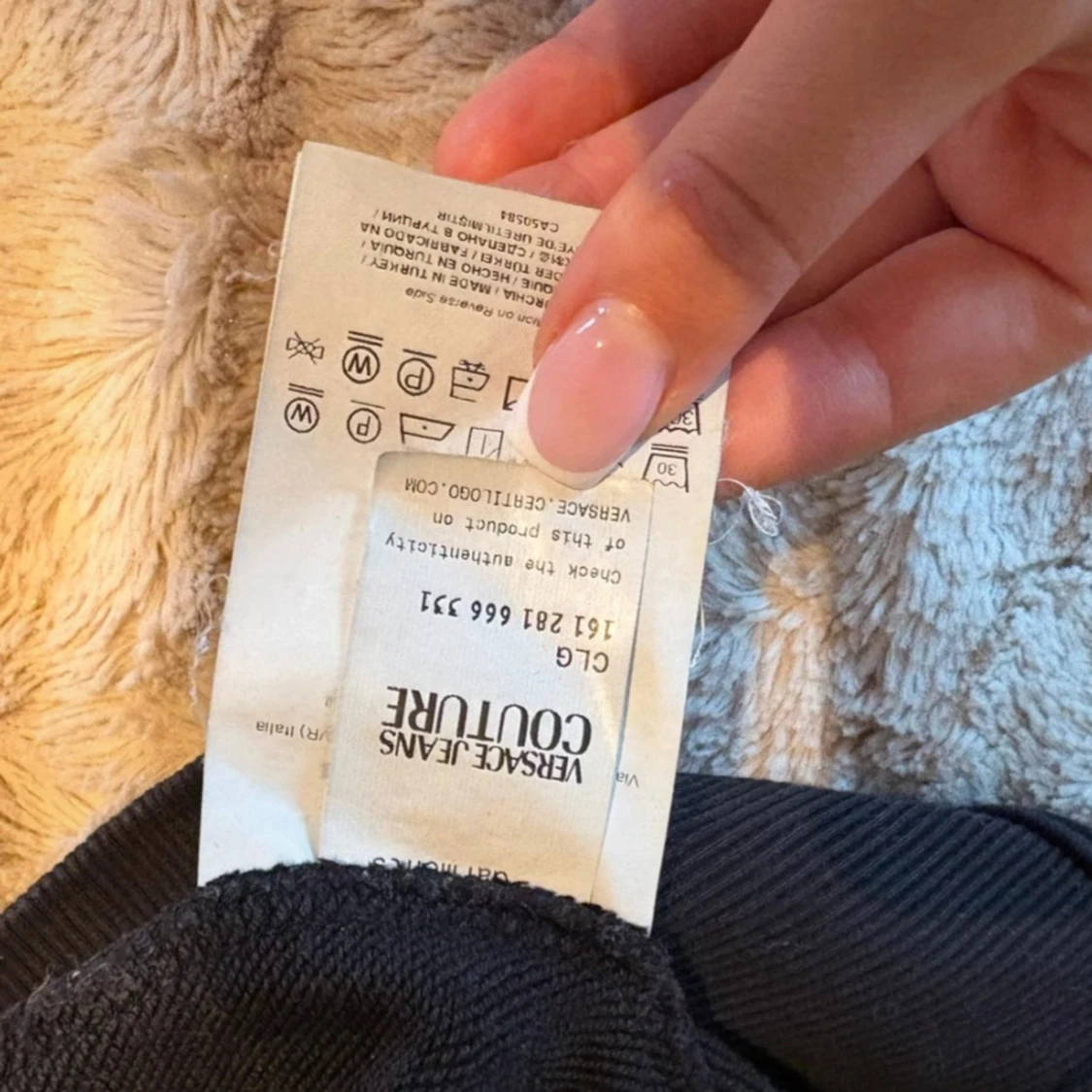 Svart sweatshirt  - 2