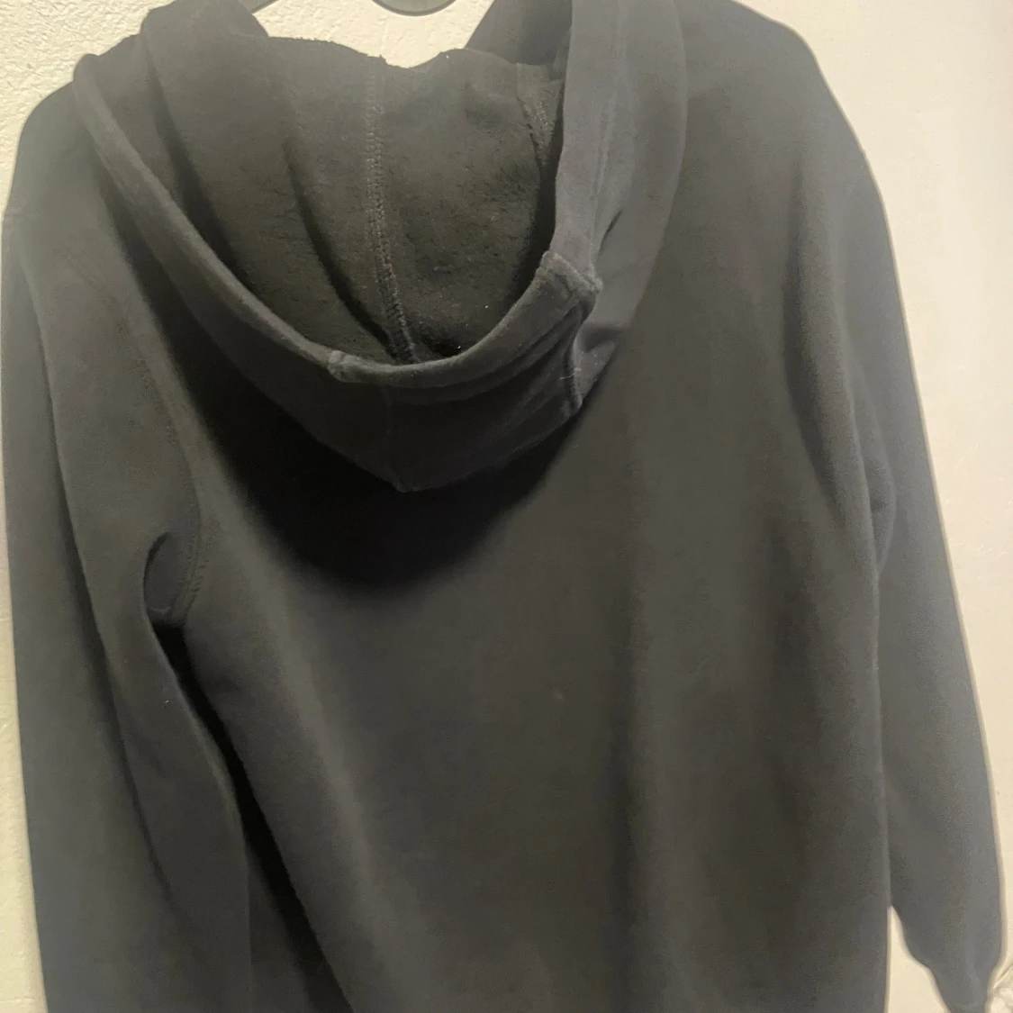 Svart Nike zip hoodie - 1