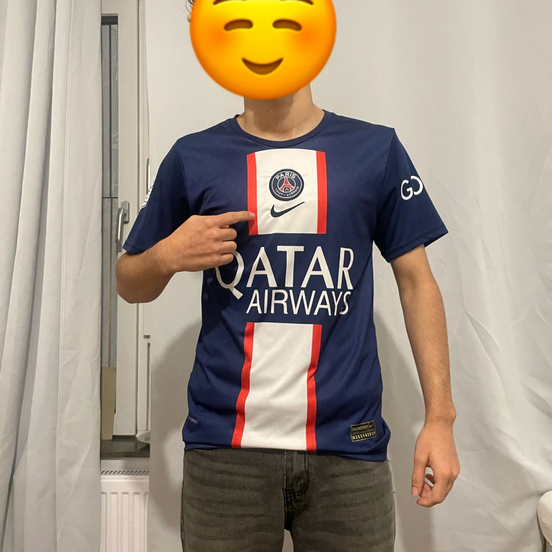 PSG Messi 30 matchtröja Nike blå - 1