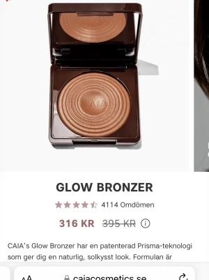Caia bronzer - Skriv till mig innan ni köper!❤️ Helt ny caia bronzer i färgen la digue❣️ den är aldrig använd! Nypris 395kr 