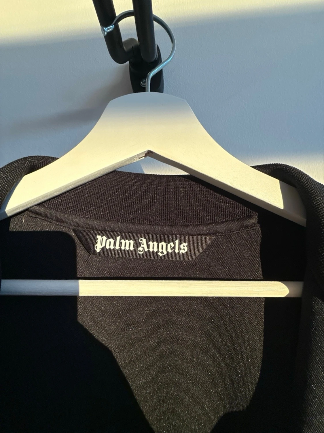 Svart zip hoodie från Palm Angels - 1
