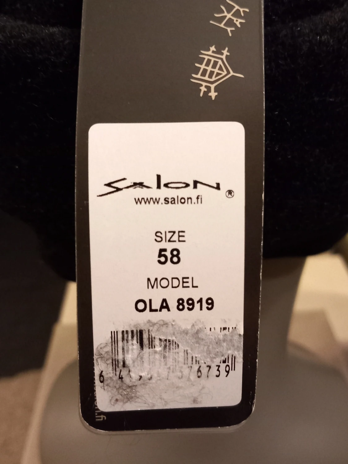 Svart Mössa från Shaman- Storlek 58 - 3