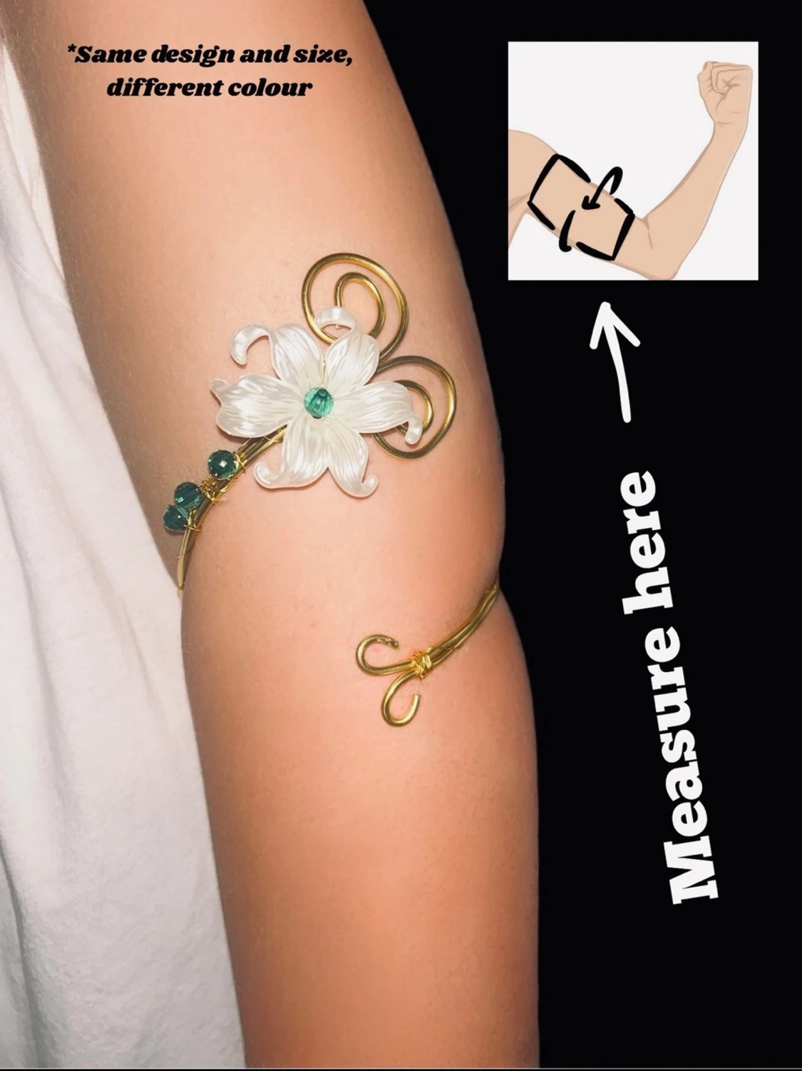 arm cuff armcuff 2000s 00s y2k armband armring fairy fairycore  - 5