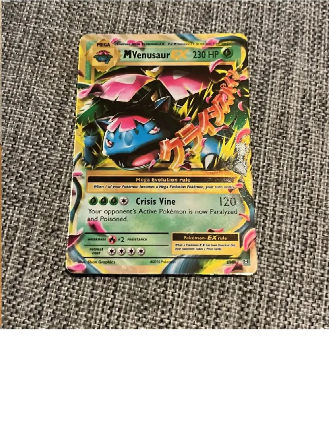 Mega Venusaur EX Pokémonkort - 1