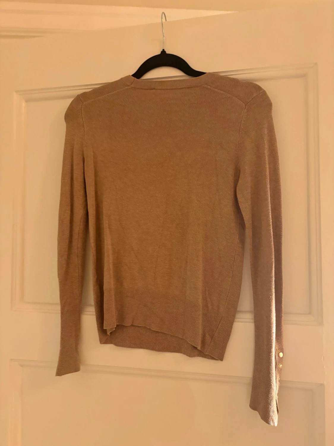 Beige stickad tröja från Zara - 2