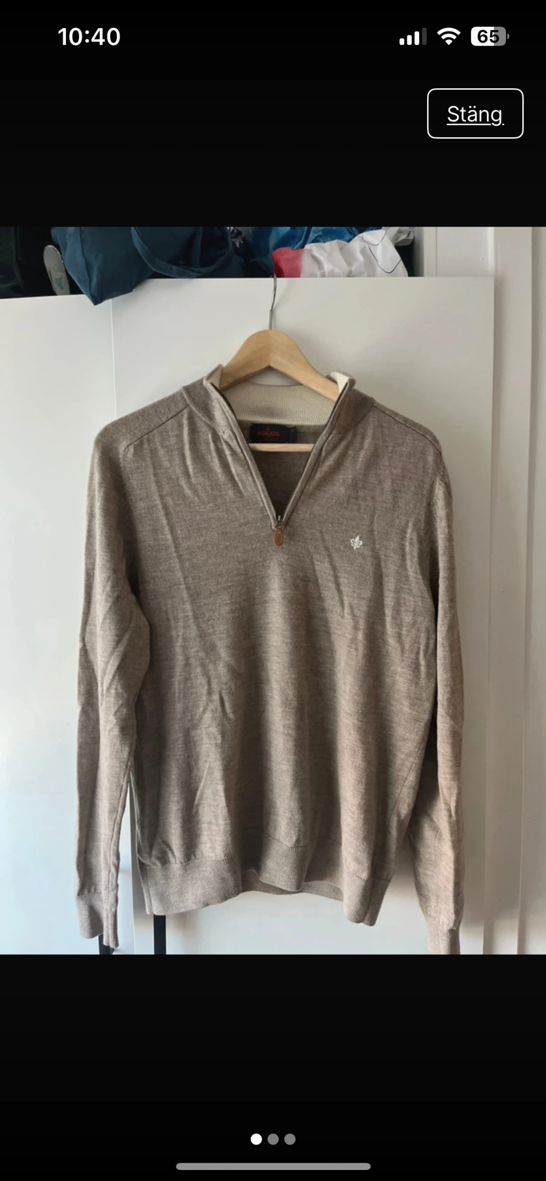 Morris half zip