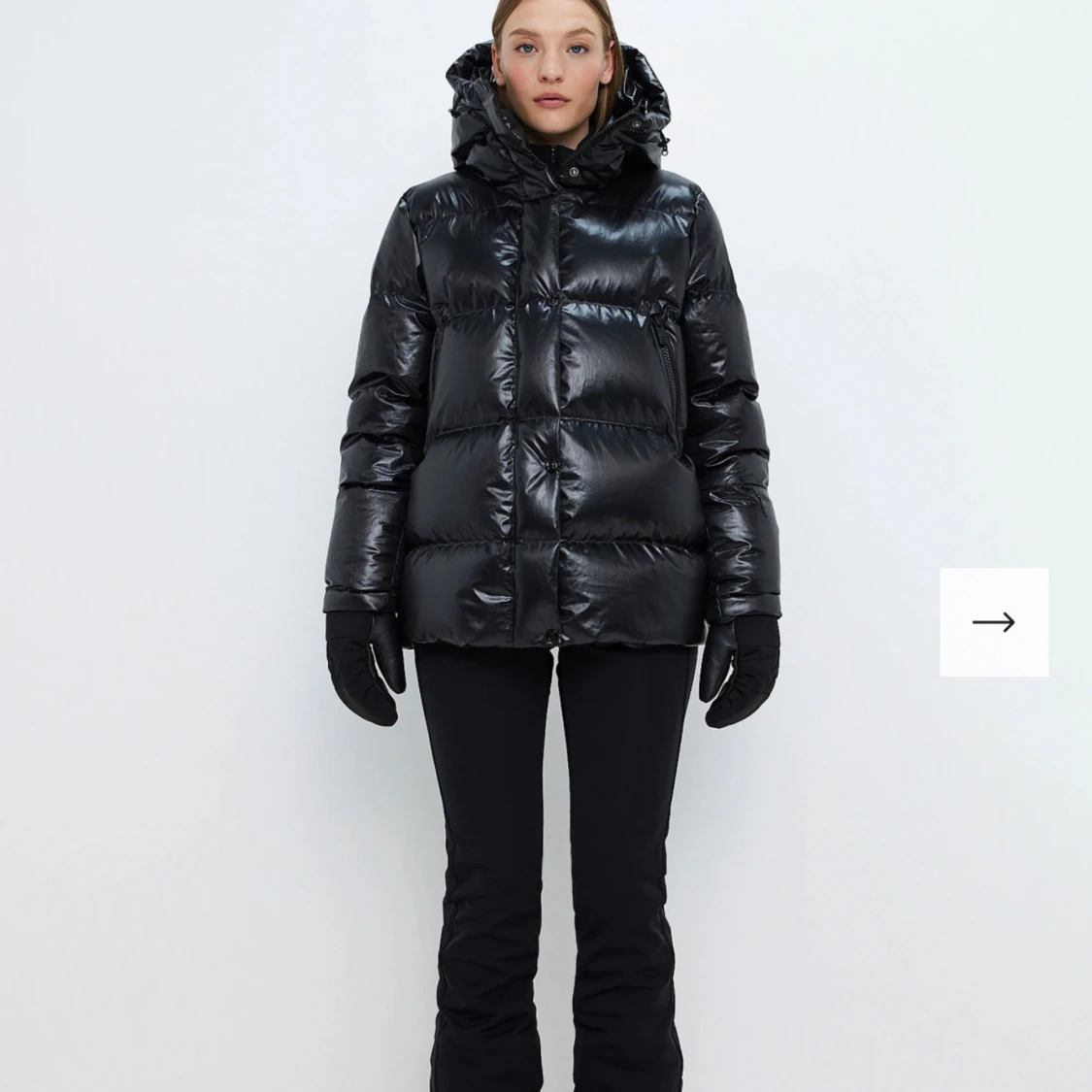 Svart pufferjacka från 8848 Altitude