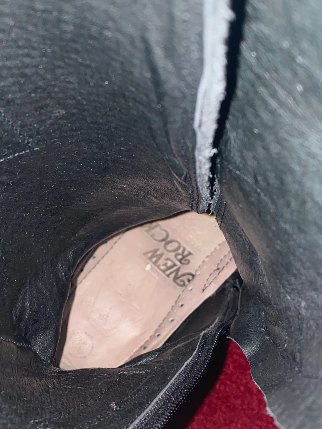 New Rock svarta boots med nitar - 4