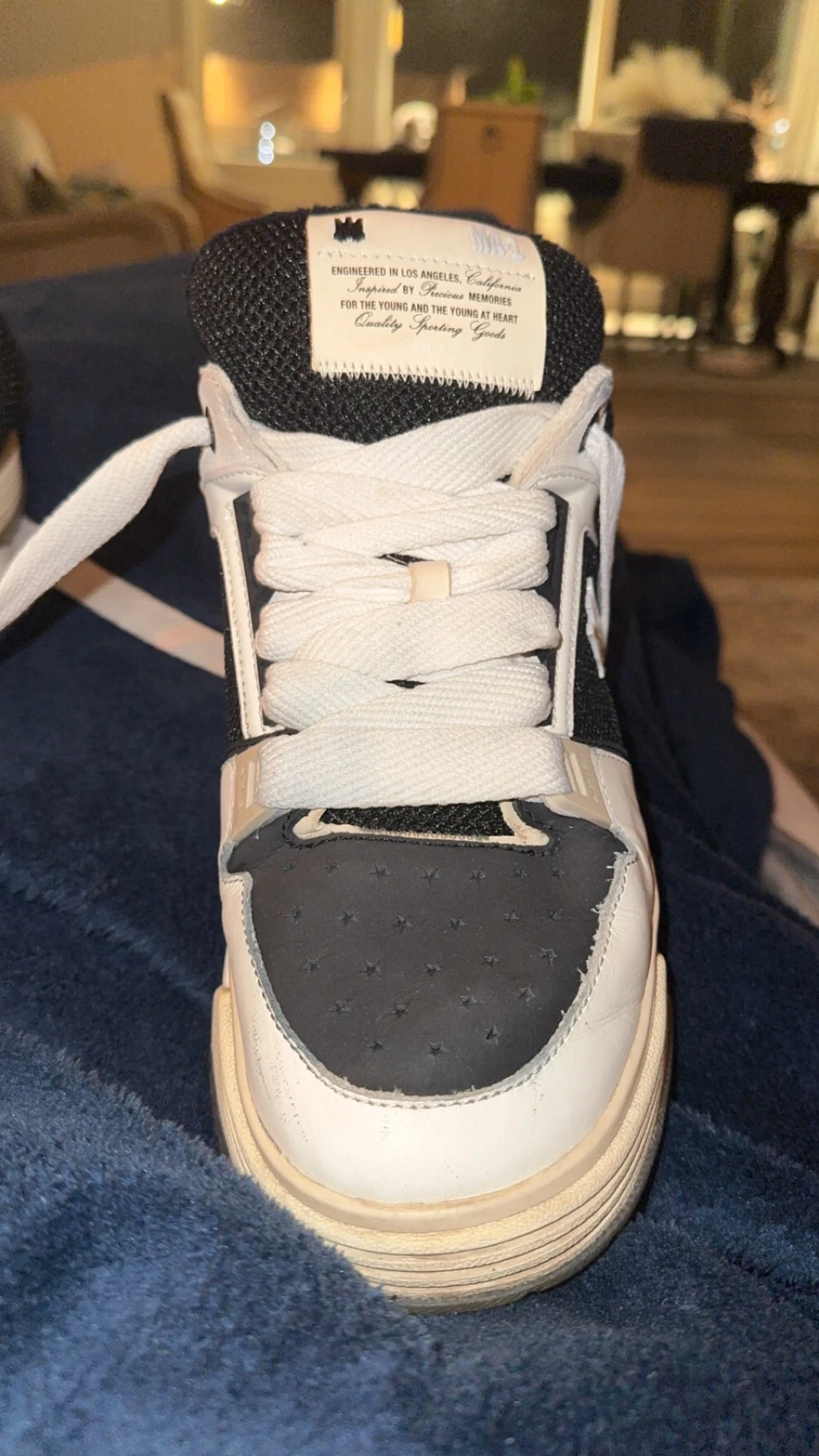 AMIRI MA-1 sneakers svart/vit - 1