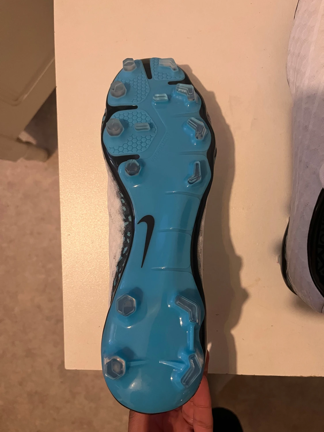 Nike Hypervenom Phantom 1 FG White Photo Blue - 1