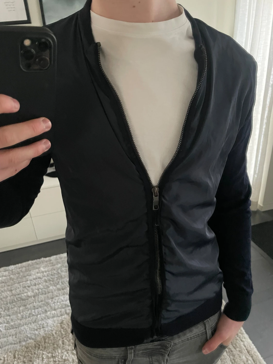 Blå cardigan från Zara - 1