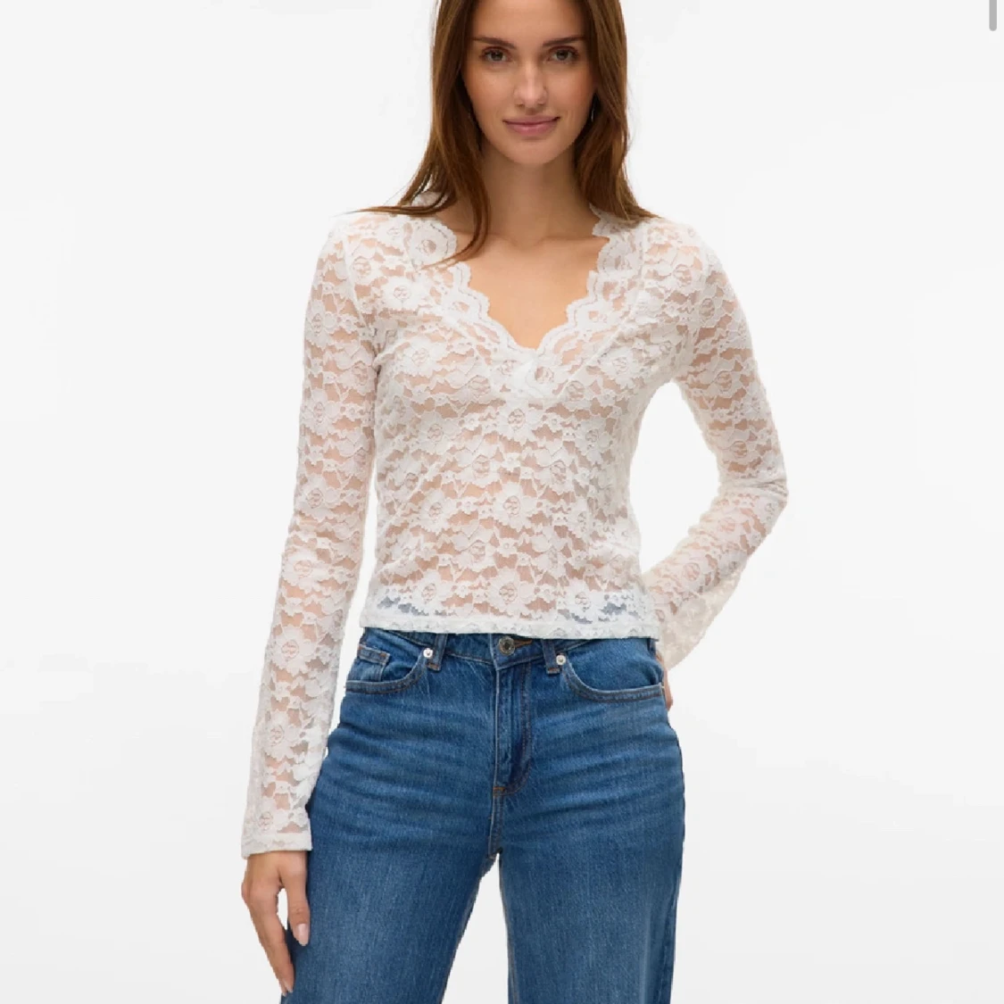 Fin vit spetstopp - 2