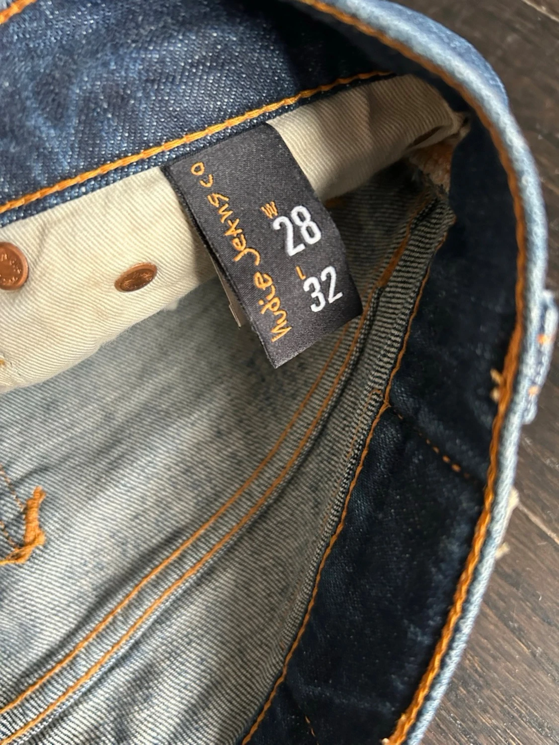 Blå jeans från Nudie Jeans Co, 28/32 - 3