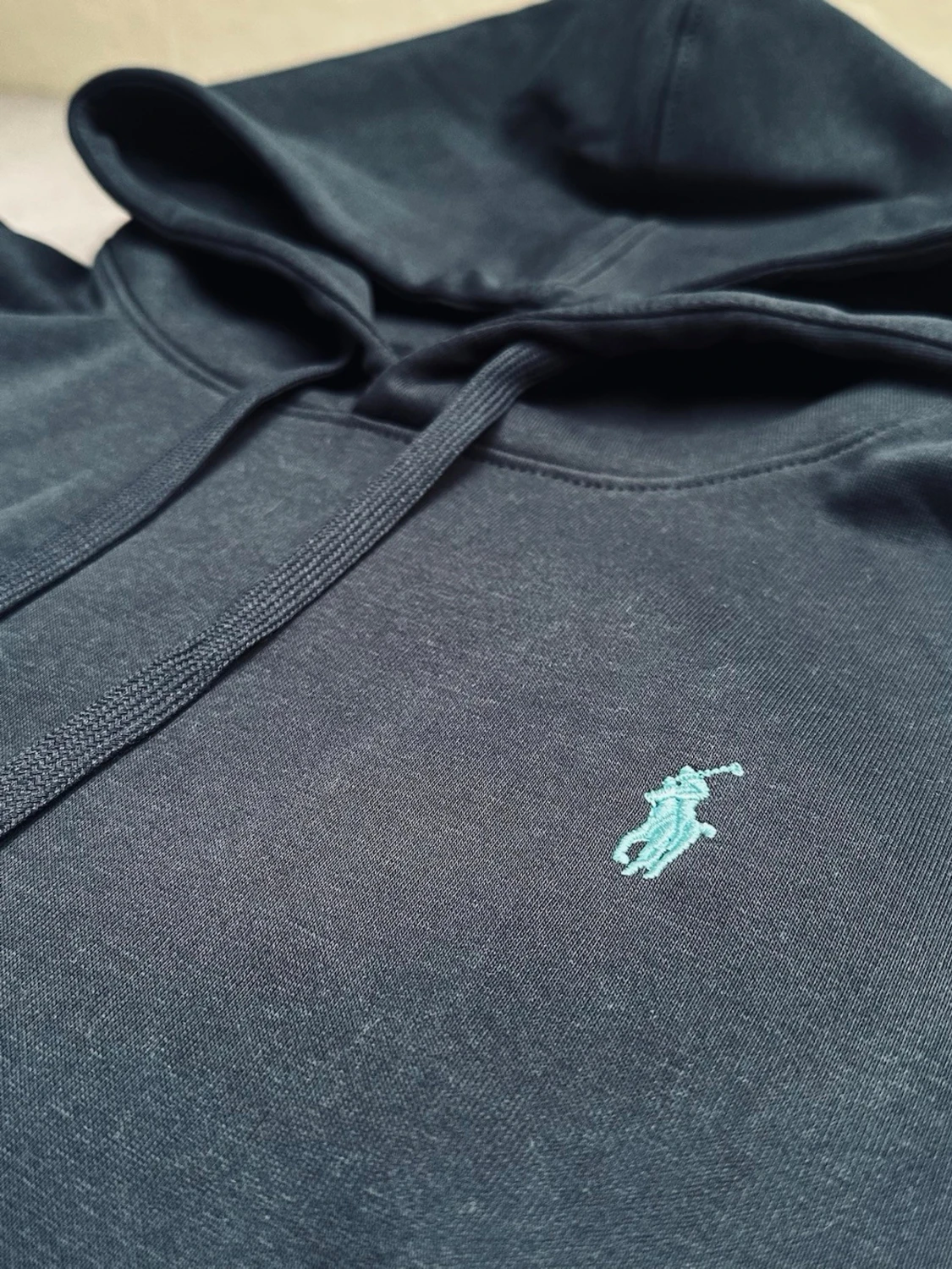 Mörkblå hoodie från polo Ralph lauren  - 2
