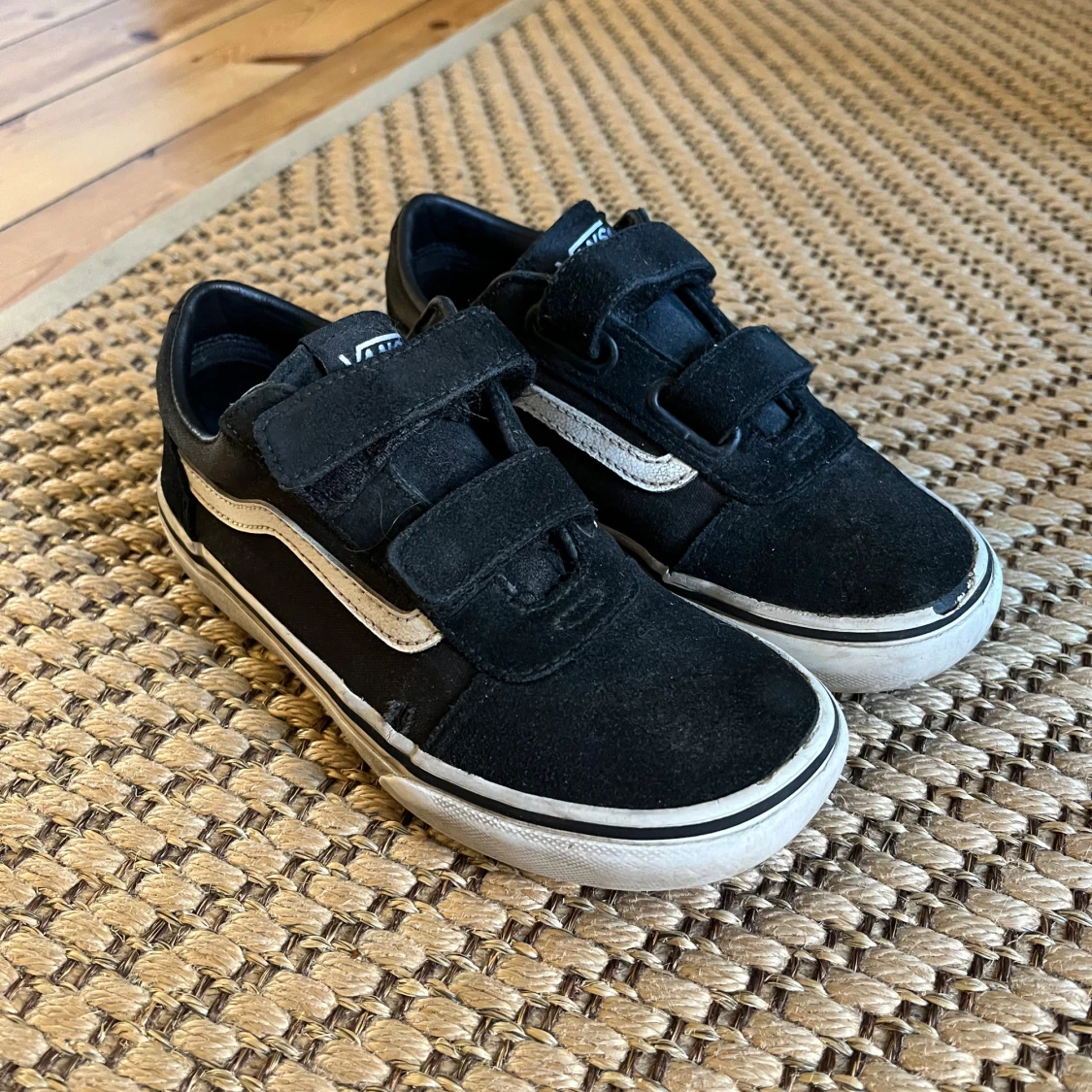 Svarta Vans sneakers med kardborre - 1