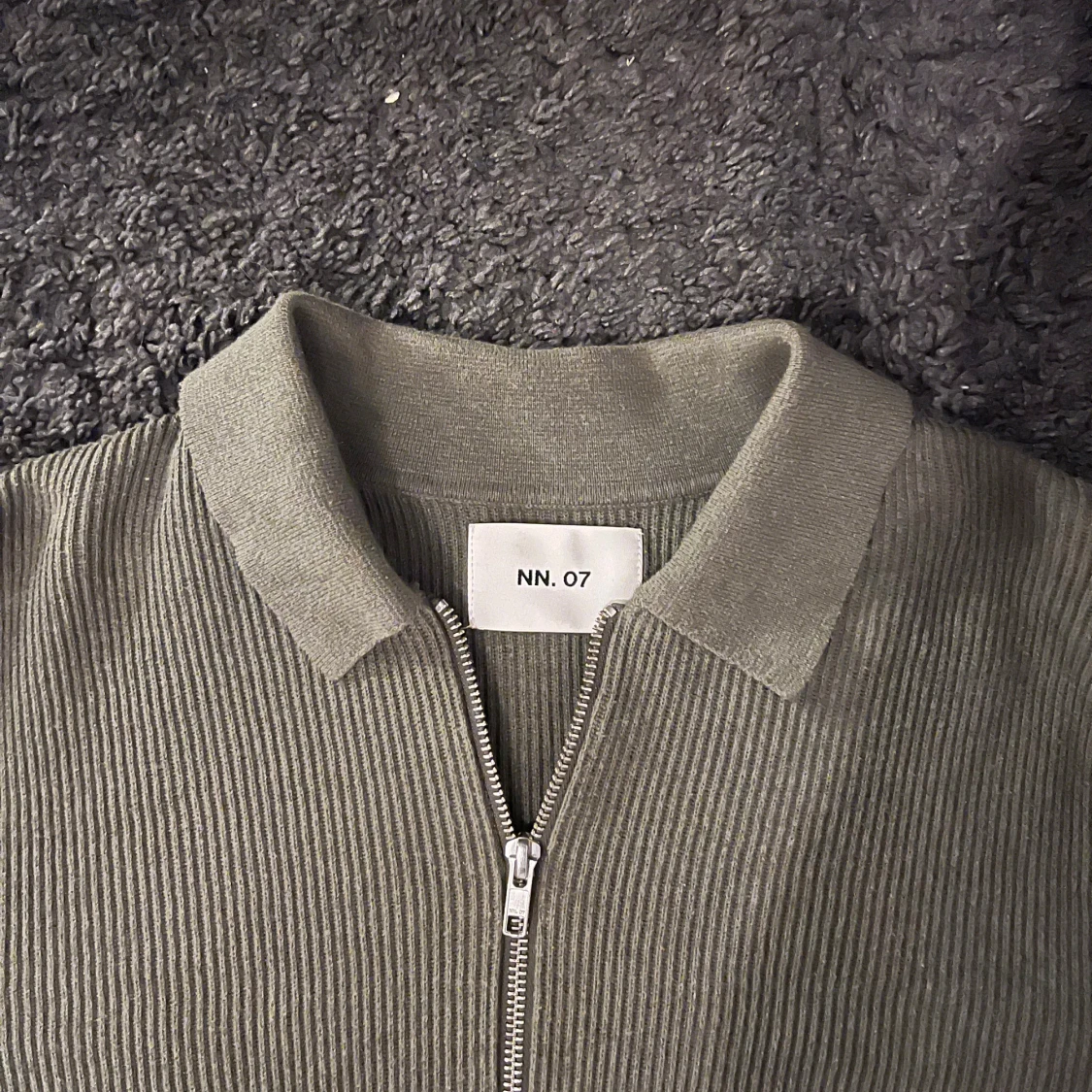 Grön half zip tröja NN07  - 1