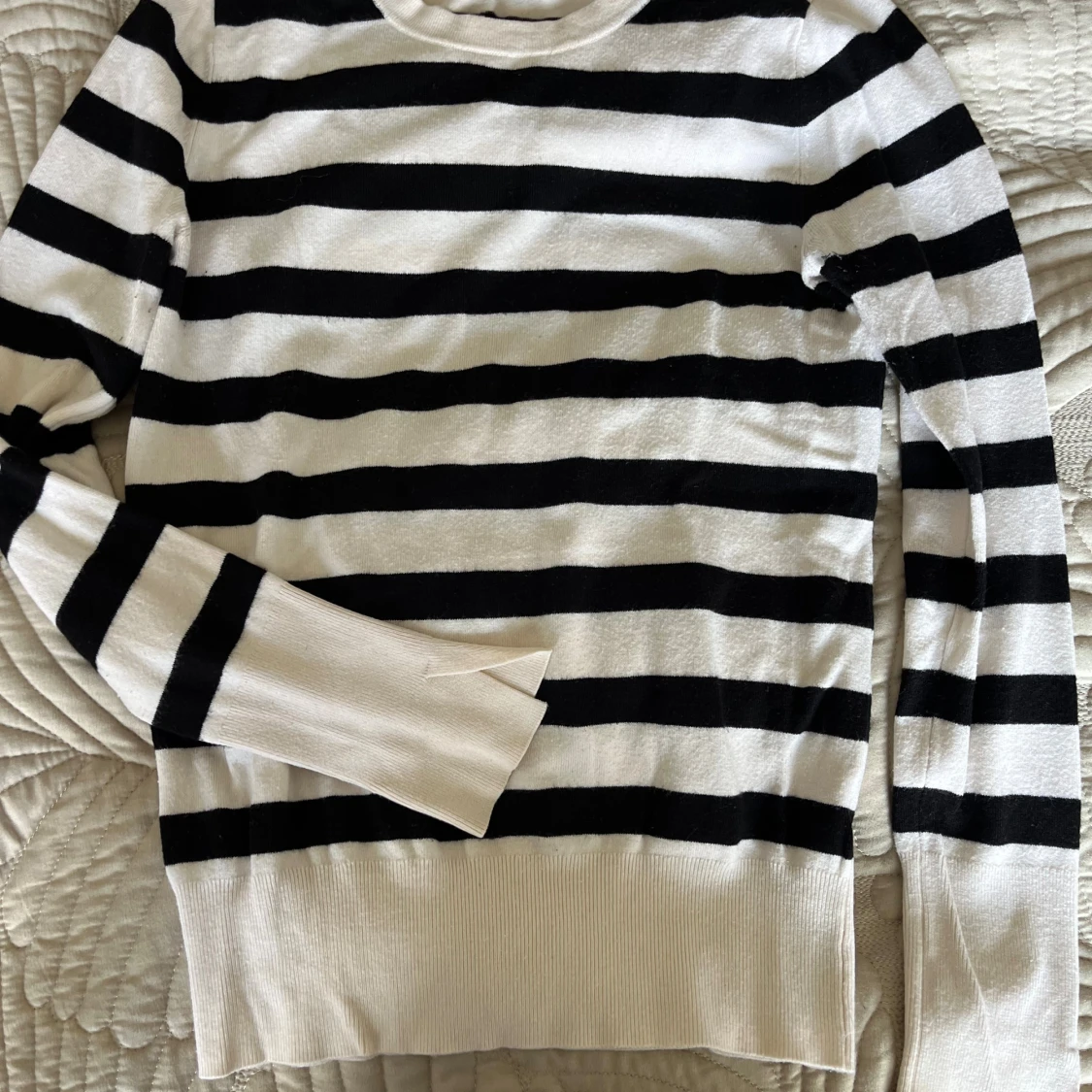 Randig svartvit tröja från Zara - 1